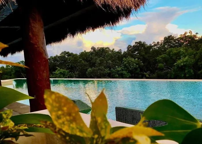 1 Rec. | Vista A La Jungla + Piscina Infinita + Amenidades Lx Apartamento Tulum