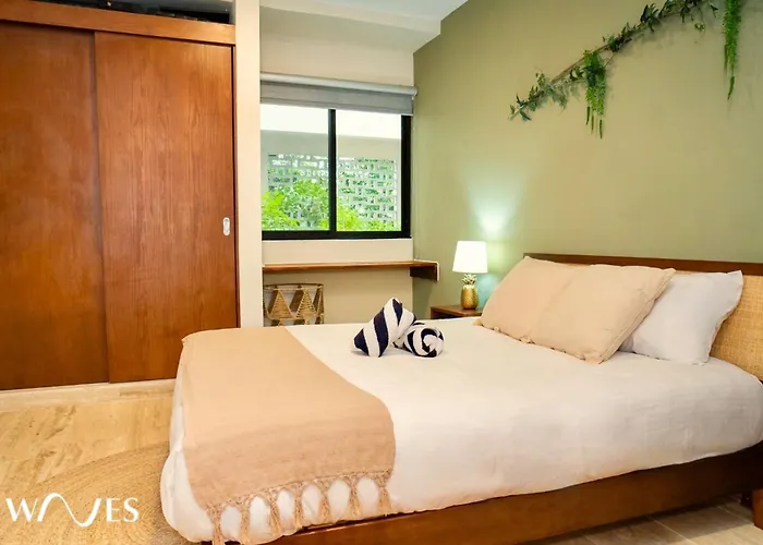 1 Rec. | Vista A La Jungla + Piscina Infinita + Amenidades Lx Apartamento